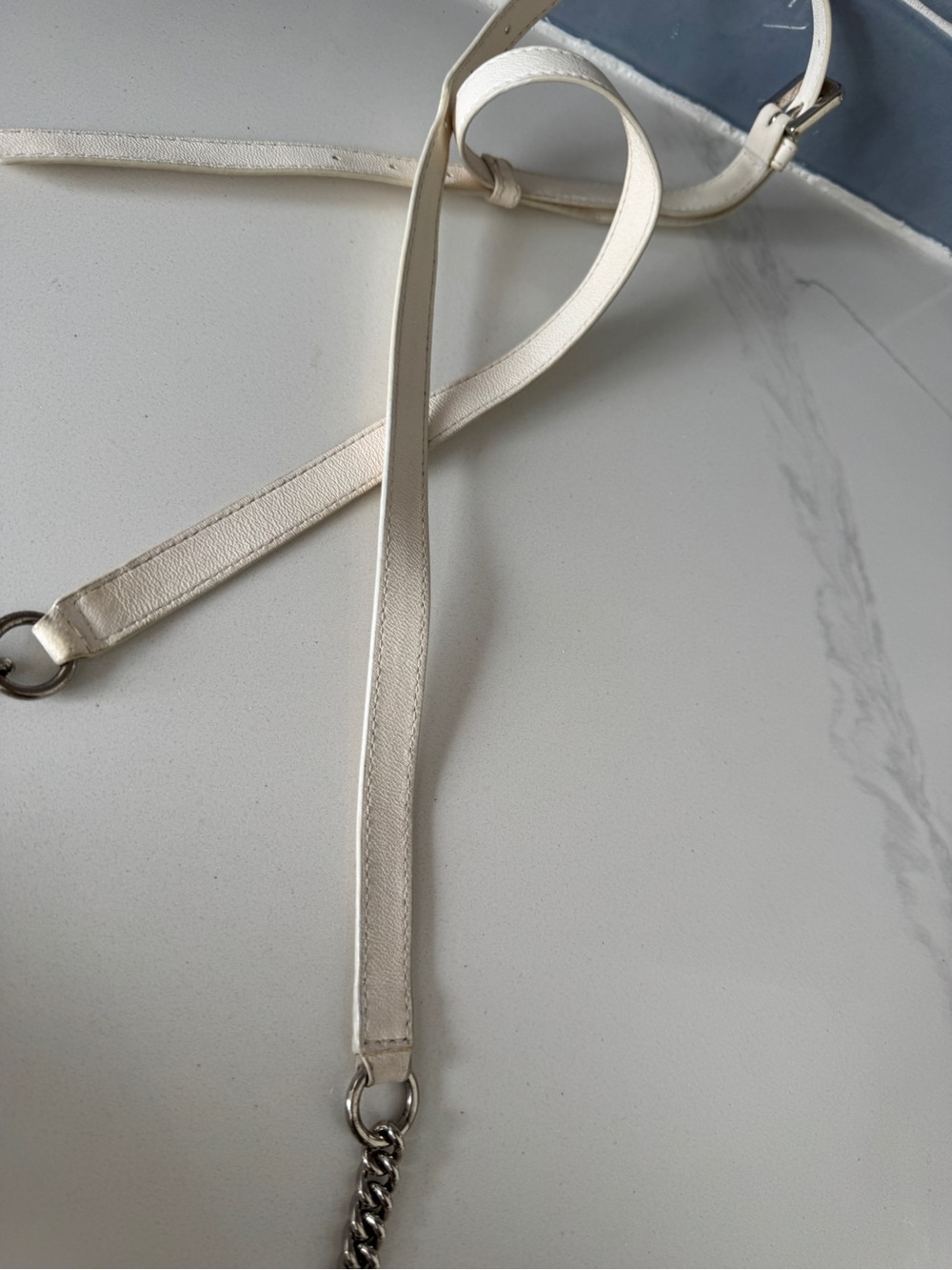 Jimmy choo cream Faye crossbody bag - Picture 3 of 12